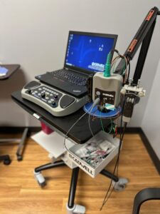 electrodiagnostics emg/ncs machine at vitality physical medicine office in davenport, iowa